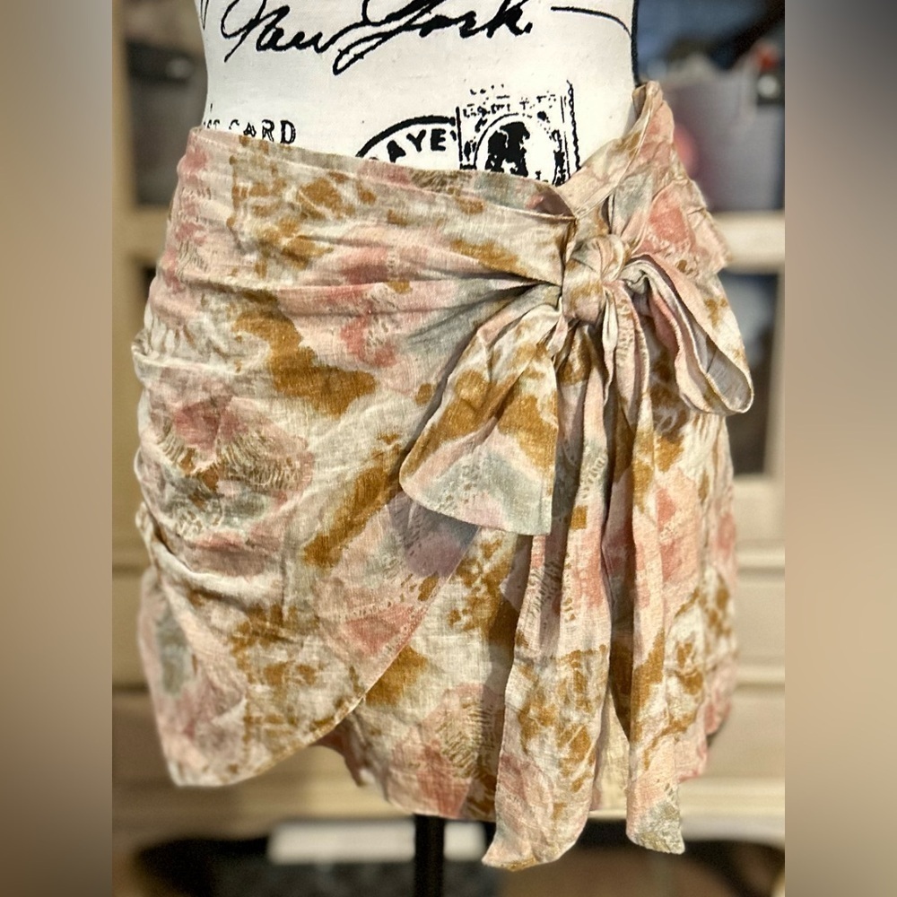 Free People Sweet As Beach Mini Skirt NWOT - Picture 4 of 10